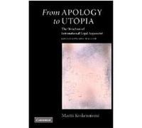 From Apology to Utopia Martti Koskenniemi (Auteur)