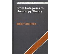 From Categories to Homotopy Theory – Éditeur Cambridge University Press