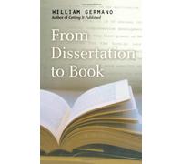 From Dissertation To Book