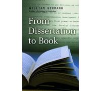 From Dissertation To Book