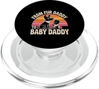 from Fur Daddy to Baby Daddy Progrès de la paternité - PopSockets PopGrip pour MagSafe