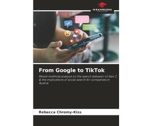 From Google to TikTok: Mixed-methods analysis on the search behavior of Gen Z & the implications of social search for companies in Austria