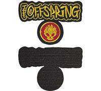 FROM HAWAII WITH LOVE - 034M - 10 cm x 6,8 cm - Ecusson Patch Brodé Avec Scratch Cousu Au Dos + Carré Scratch A Coudre, Face Opposé 10 cm x 10 cm/Groupe Musique Métal Rock Punk Heavy Trash Blues