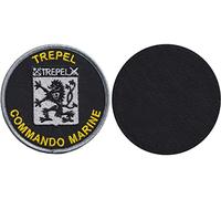 FROM HAWAII WITH LOVE - 174B - Diametre 8 cm - Ecusson Patch Brodé Avec Scratch Cousu Au Dos + Carré Scratch A Coudre, Face Opposé 10 cm x 10 cm Offert/Militaire Commando Marine Trepel