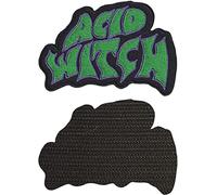 FROM HAWAII WITH LOVE - 448M - 10 cm x 7,2 cm - Ecusson Patch Brodé Avec Scratch Cousu Au Dos + Carré Scratch A Coudre, Face Opposé 10 cm x 10 cm/Groupe Musique Métal Rock Punk Heavy Trash Blues