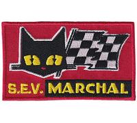 FROM HAWAII WITH LOVE - 565A- 8,7 cm x 5,2 cm - Ecusson Patch Brodé Thermocollant - Pièce Automobile France Rétro Vintage Marque Logo Phare Ampoule Automobile