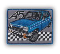 FROM HAWAII WITH LOVE - A787 - Ecusson brodé thermocollant ou a coudre - Dimension: 9 cm x 7 cm - A5 course automobile championnat endurance voiture pilote combinaison france