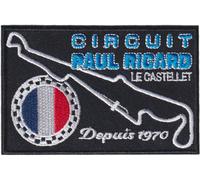 FROM HAWAII WITH LOVE - A788 - Ecusson Patch Brodé Thermocollant - Dim: 9 cm x 5,8 cm - Circuit Castellet Moto Motocycle Grand Prix Automobile France Voiture Sport