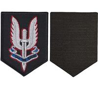FROM HAWAII WITH LOVE - D499-9,2 cm x 6,7 cm - Ecusson Patch Brodé Avec Scratch Cousu Au Dos + Carré Scratch A Coudre, Face Opposé 10 cm x 10 cm/Commando Marine Militaire Armée 1er rgt Sas