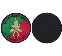 FROM HAWAII WITH LOVE - D609 - Diamètre: 8 cm - Ecusson Patch Brodé Avec Scratch Cousu Au Dos + Carré Scratch A Coudre, Face Opposé 10 cm x 10 cm Offert/Légion étrangère légio patria nostra