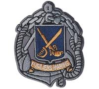 FROM HAWAII WITH LOVE - D626 - Ecusson Patch Brodé Thermocollant - Dim: 8 cm x 6,5 cm - fusiliers marins armée militaire air mer terre commandos