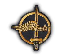 FROM HAWAII WITH LOVE - D643 - Ecusson Patch Brodé Thermocollant - Dim: 9 cm x 8 cm - Commando Air fusiliers marins armée militaire mer terre