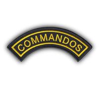 FROM HAWAII WITH LOVE - D651 - Ecusson Patch Brodé Thermocollant - Dim: 12 cm x 5 cm - Commandos armée militaire air mer terre Fusiliers Parachutiste