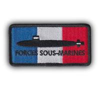 FROM HAWAII WITH LOVE - D657 - Ecusson brodé thermocollant ou a coudre - Dimension: 4,7 cm x 9 cm - Forces sous marines sous marins francaise france armée militaire militaria