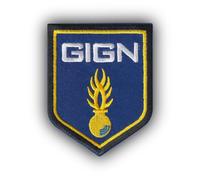 FROM HAWAII WITH LOVE - D671 - Ecusson Patch Brodé Thermocollant - Dim: 9 cm x 7 cm - Gendarme Gendarmerie GIGN Armée Militaire Airsoft Cosplay Déguisement
