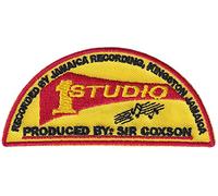 FROM HAWAII WITH LOVE - Ecusson Patch Brodé thermocollant - 609M - 9 cm x 4 cm - Groupe Musique Rock Punk Hard Trash Métal Heavy Psychedelic Reggae Rocksteady Kingston Jamaica