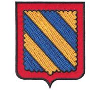 FROM HAWAII WITH LOVE - Ecusson Patch Brodé Thermocollant - F158 - Département Région Territoire France - 6,5 cm x 8 cm - 58 Nièvre