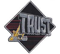 FROM HAWAII WITH LOVE - M455 - Ecusson Patch Brodé Thermocollant - 8,8 cm x 8,8 cm - Groupe Musique France Punk Hard Métal Rock N Roll