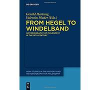 From Hegel To Windelband