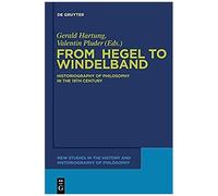 From Hegel To Windelband
