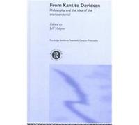 From Kant to Davidson, Routledge Studiesin Twentieth Century Philosophy