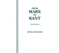 From Marx To Kant
