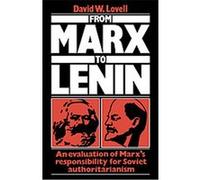 From Marx to Lenin David W. Lovell (Auteur)