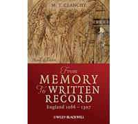 From Memory to Written Record - England 1066-13073e