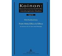 From Meta-Ethics To Ethics