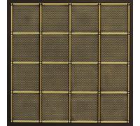 From Plain To Beautiful In Hours Soho 339ab-24x24-10 Lot de 10 dalles de plafond en PVC 0,6 x 0,6 m