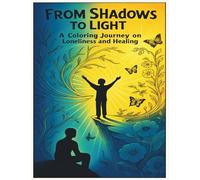 From Shadows to Light: A Coloring Journey on Loneliness and Healing: Line-Art Illustrations with Guided Reflections and Simple Practices for Healing the Heart
