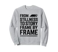 From Stillness To Story Cadre par image Animation Dessiner Croquis Sweatshirt