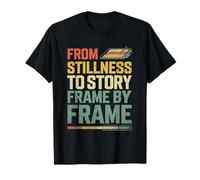 From Stillness To Story Cadre par image Animation Dessiner Croquis T-Shirt