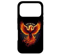 from The Ashes Phoenix Rising Fire Bird Citation de Motivation Coque pour iPhone 17 Pro
