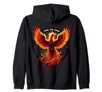 From The Ashes Phoenix Rising Fire Bird Citation de motivation Sweat à Capuche