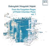 From The Forgotten Pages Of Polish Chamber Music 1 [Cd]