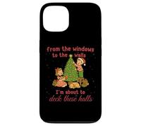 from The Windows to Walls Deck These Halls Christmas Coque pour iPhone 13