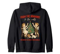 from The Windows to Walls Deck These Halls Christmas Sweat à Capuche