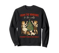 from The Windows to Walls Deck These Halls Christmas Sweatshirt