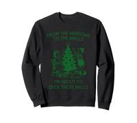 from The Windows to Walls Deck These Halls Christmas Sweatshirt