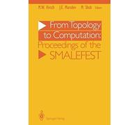 From Topology To Computation: Proceedings Of The Smalefest