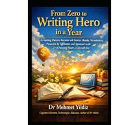From Zero to Writing Hero in One Year: Creating Passive Income with Stories, Books, Newsletters, Powered by Affiliates and Sponsors with 2-4 Focused Hours a Day with Joy