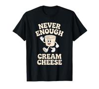 Fromage à la crème rétro Amusant T-Shirt