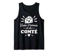 Fromage Comté Vivre d'amour et de Comté Débardeur