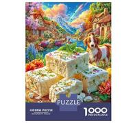 Fromage délicieux Puzzle 1000 Pièces, Puzzles Difficiles, Adaptés Aux Adultes Et Aux Enfants, Jeu De Défi Intellectuel 52x38cm/1000pcs