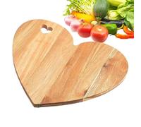 Fromage en bois - Cabines de découpe 30,5 x 25,5 cm | Plateau de salami romantique pour apéritifs dîner intime entrée cuisine rustique accessoire décoratif style naturel facile à nettoyer
