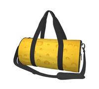 Fromage Jaune, Sac de Voyage de Grande capacité, Sac à Main Rond, Sac de Voyage de Sport, fourre-Tout, Sac de Fitness