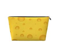 Fromage Jaune, Trousse de Toilette Trousse de Maquillage Sac à cosmétiques Trousse de Toilette de Voyage Portable