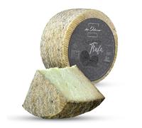 Fromage LA ALDEA Artisanal | Fromage de Brebis Mi-Affiné à la Truffe 0,75 kg | Affiné 3 Mois, Lait de Bre romage Gourmand, Coffret Cadeau de Fromages Gourmands, Panier Gourmand
