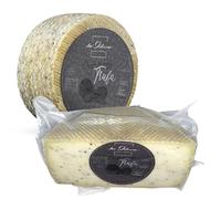 Fromage LA ALDEA Artisanal | Fromage de Brebis Mi-Affiné à la Truffe 1,5 kg | Affiné 3 Mois, Lait de Bre romage Gourmand, Coffret Cadeau de Fromages Gourmands, Panier Gourmand